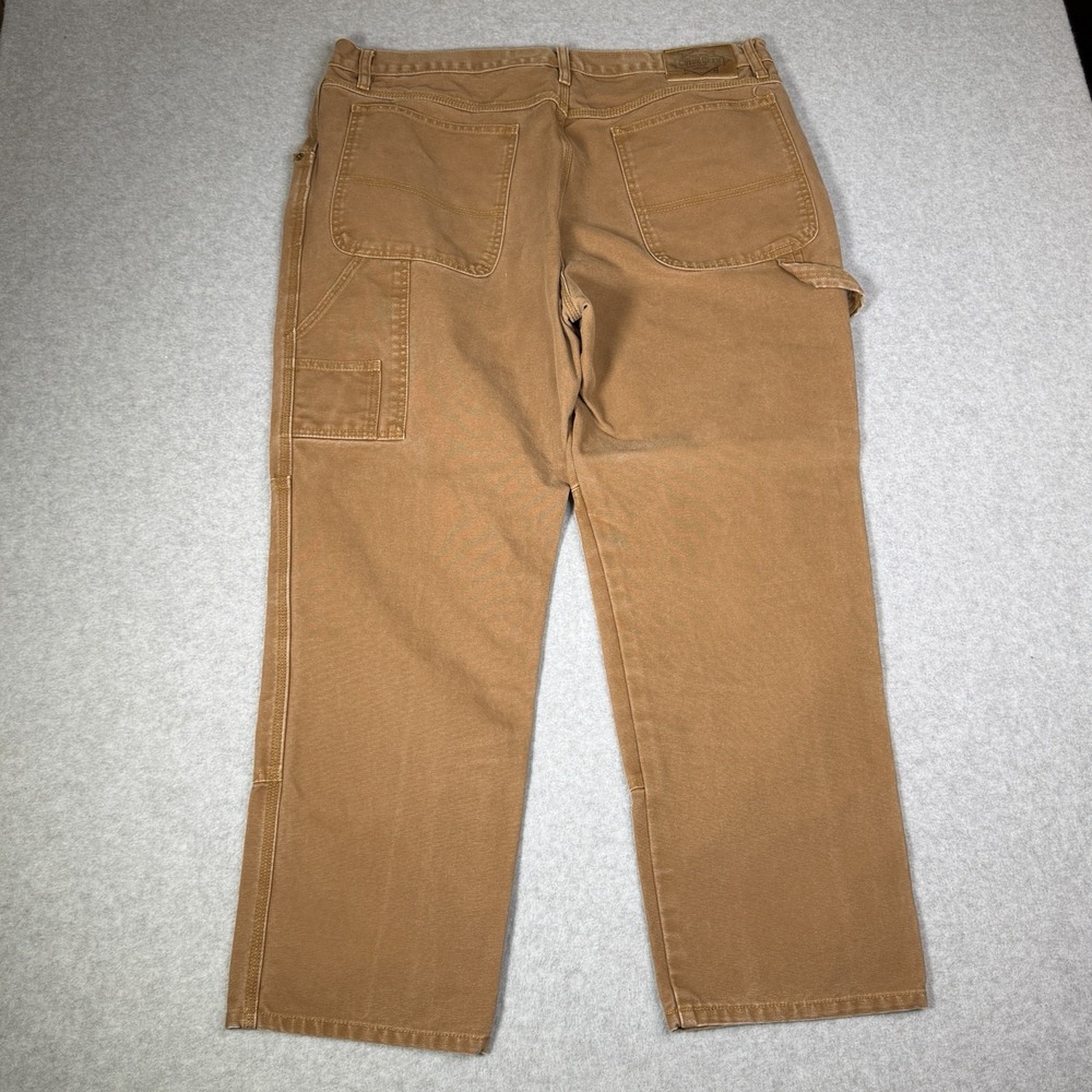 Lot Of 2 Vintage Guide Gear Mens 40x30 Double Knee Cotton Canvas Carpenter Pants - Picture 14 of 16